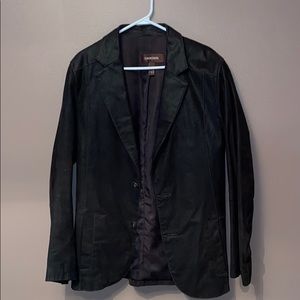 Men’s Danier Leather blazer jacket - like new